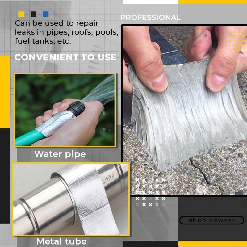 Aluminum Foil Butyl Rubber Tapes Self Adhesive Waterproof Tape 2... - Image 2