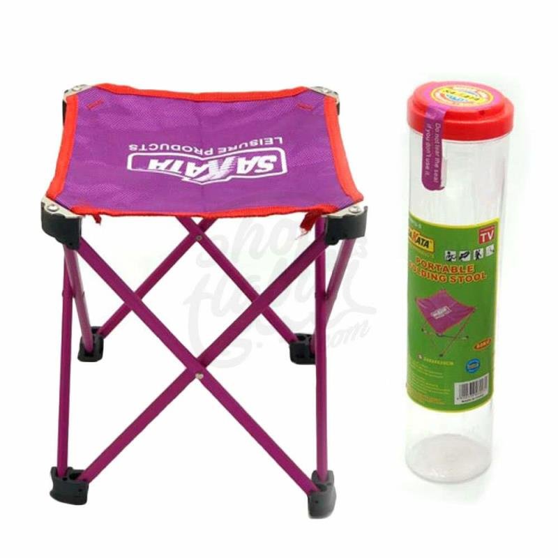 Sakata Portable Foldable Stool (Random Colours) - Image 3