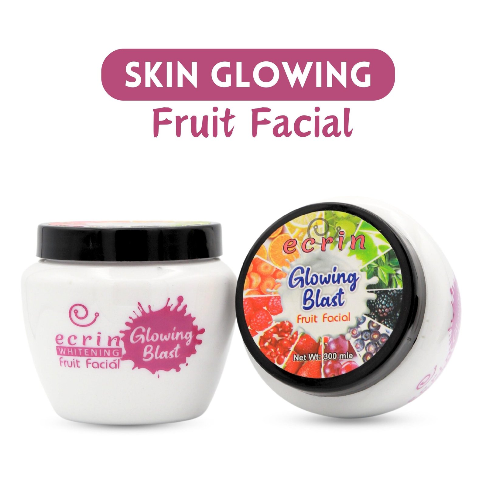 Ecrin Skin Glowing Fruit Facial 300Ml (Original)