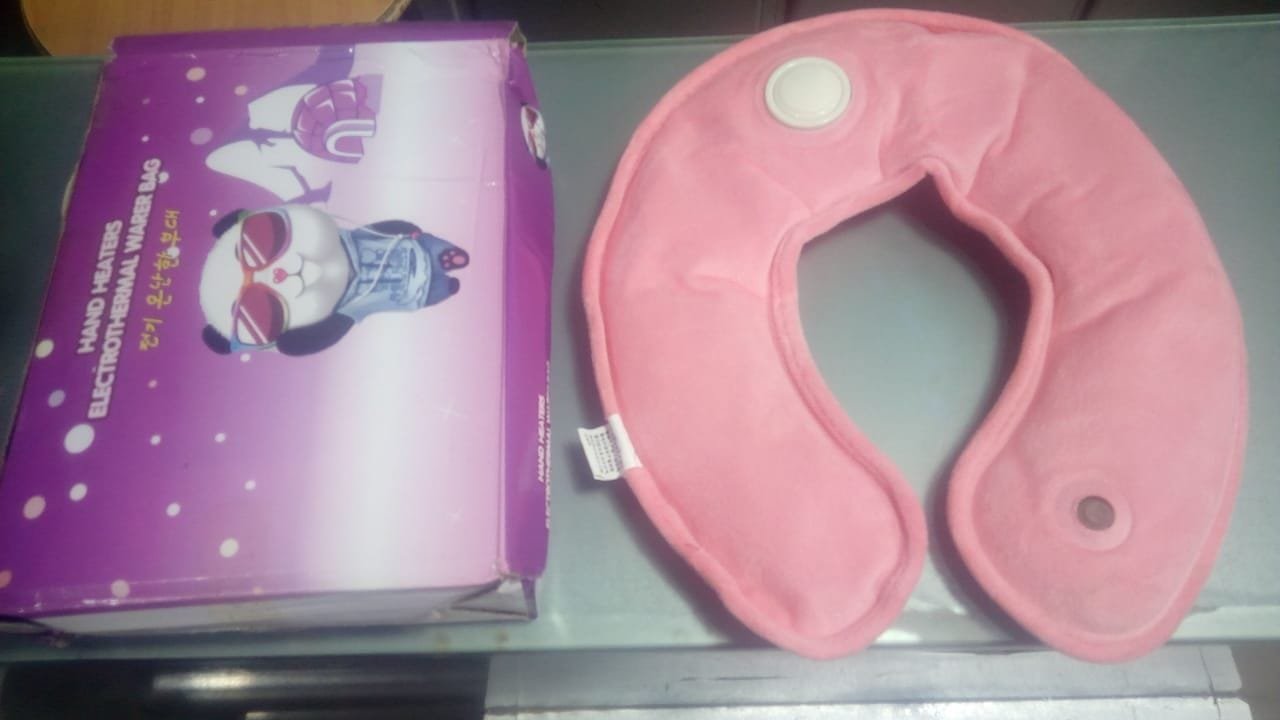 Rechargeable Hot Neck Pillow Hot Water Bag Heat Bag For Neck &Amp;...