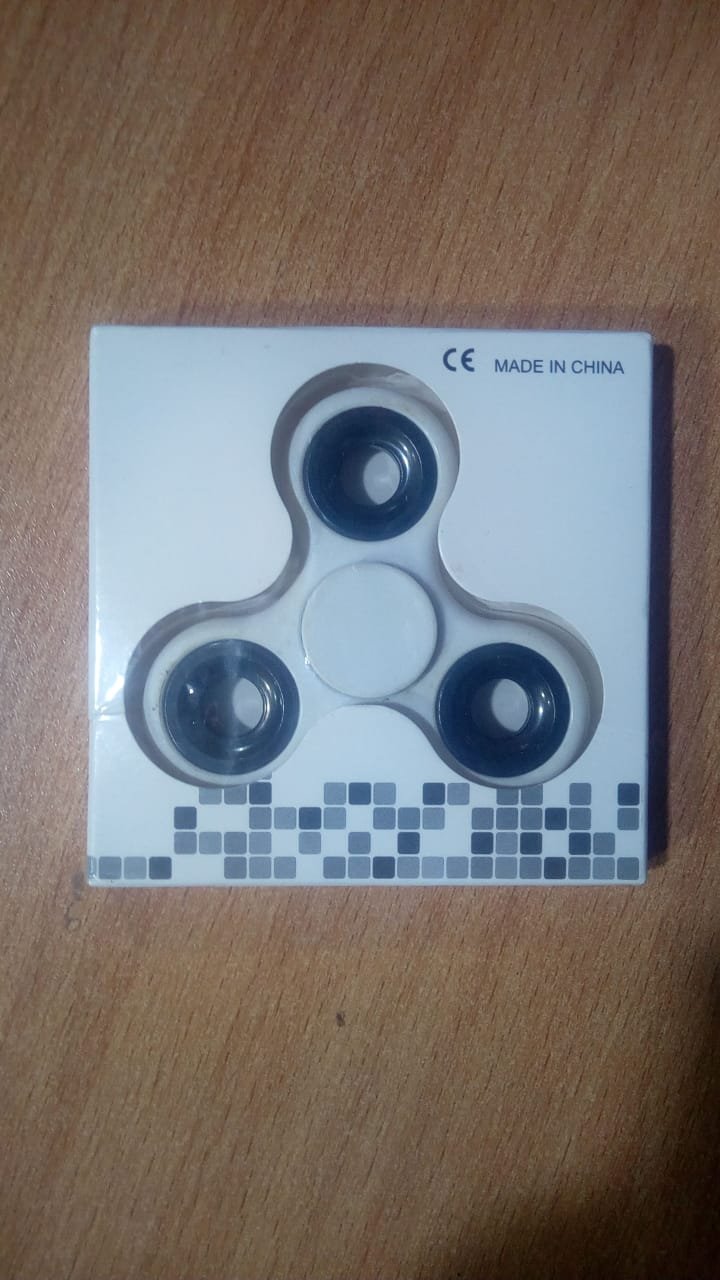 Fidget Spinner Stress Reducer Toy Metal Barring Multi Color. - Image 4