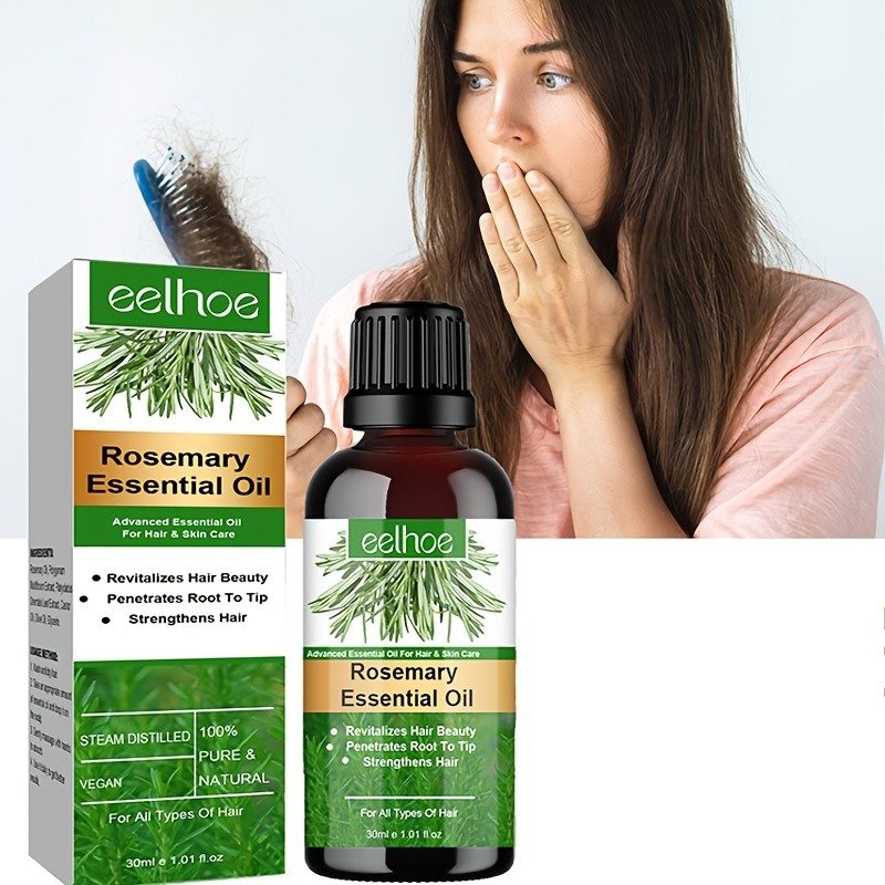 Rose Essential Oil For Hair Growth Nutrient Solution Hair Growth... - Image 3