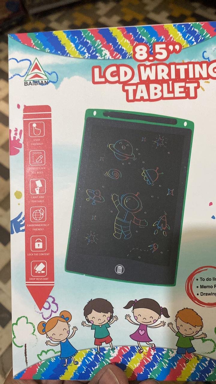 8.5 Inch Multicolor Writing Pad Lcd Tablet For Kids (Random Color ) - Image 5
