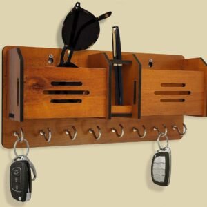 Multipurpose Design Wooden Key Holder I Home Decoration Items I...