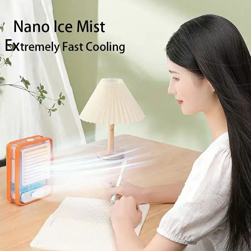Portable Desktop Air Conditioner Usb Mini Air Cooler Fan Water...