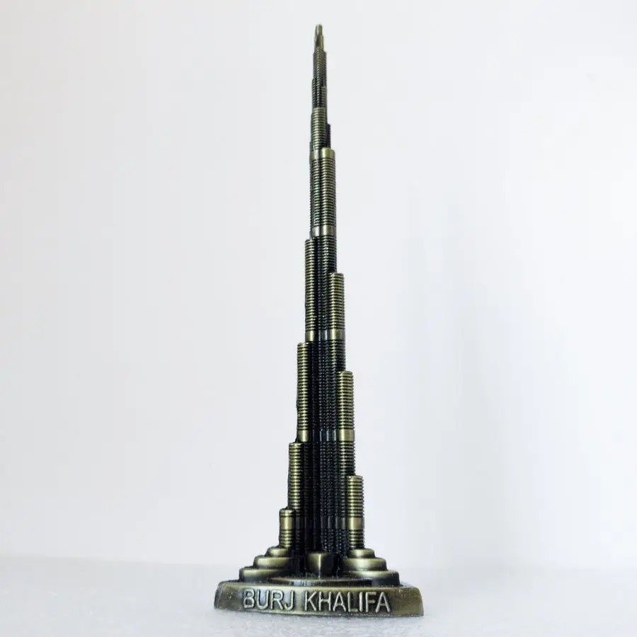 Metal Burj Khalifa Model For Home &Amp; Office Decor