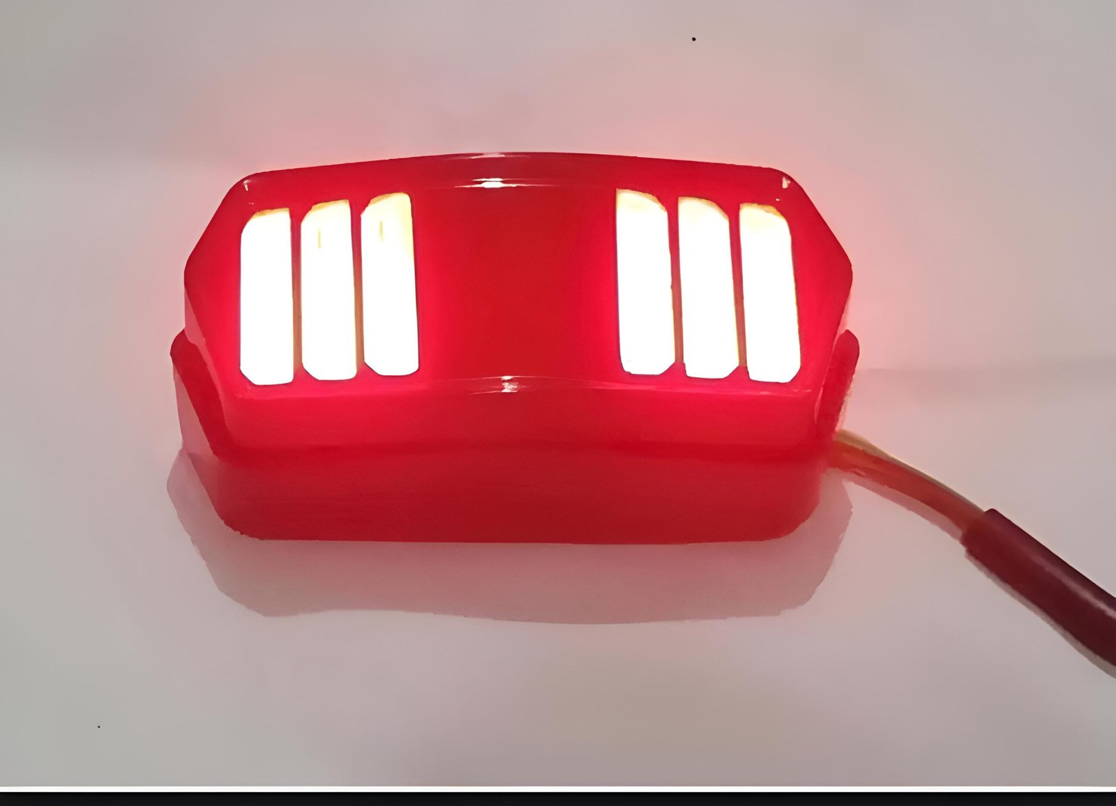 Universal Motorbike Back Light With Indicator Drl Audi Style - Image 4