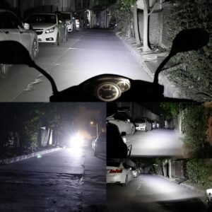 2Pcs Work Lights 6 Led Motorcycle Headlight Spot Light Waterproof...
