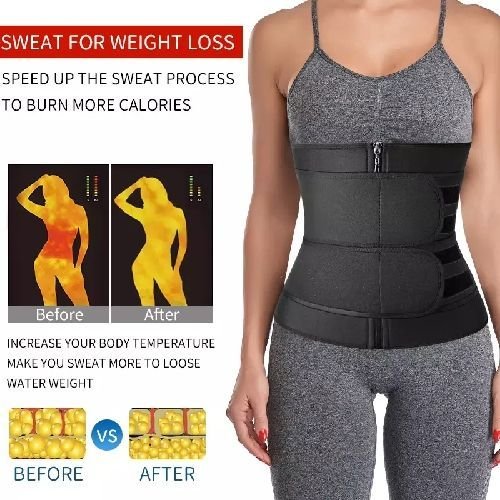 Waist Trainer Belt-Slimming Body Shaper Belts Sport Girdle With...