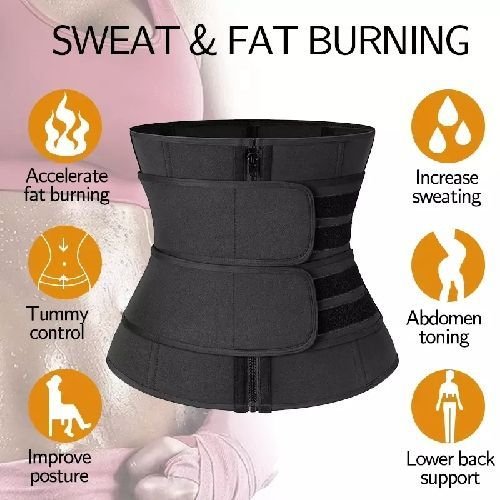 Waist Trainer Belt-Slimming Body Shaper Belts Sport Girdle With... - Image 4