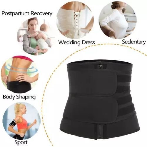 Waist Trainer Belt-Slimming Body Shaper Belts Sport Girdle With... - Image 3