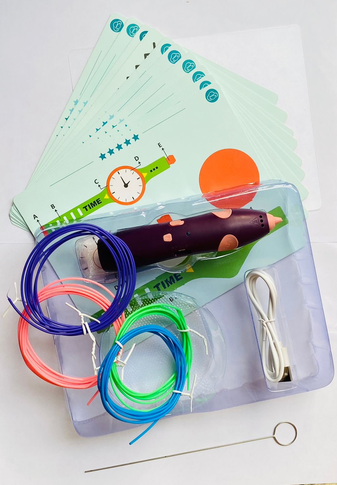 3D Pen For 3D Printing Drawing Pen Usb 3D Pen Plus With Safe... - Image 4