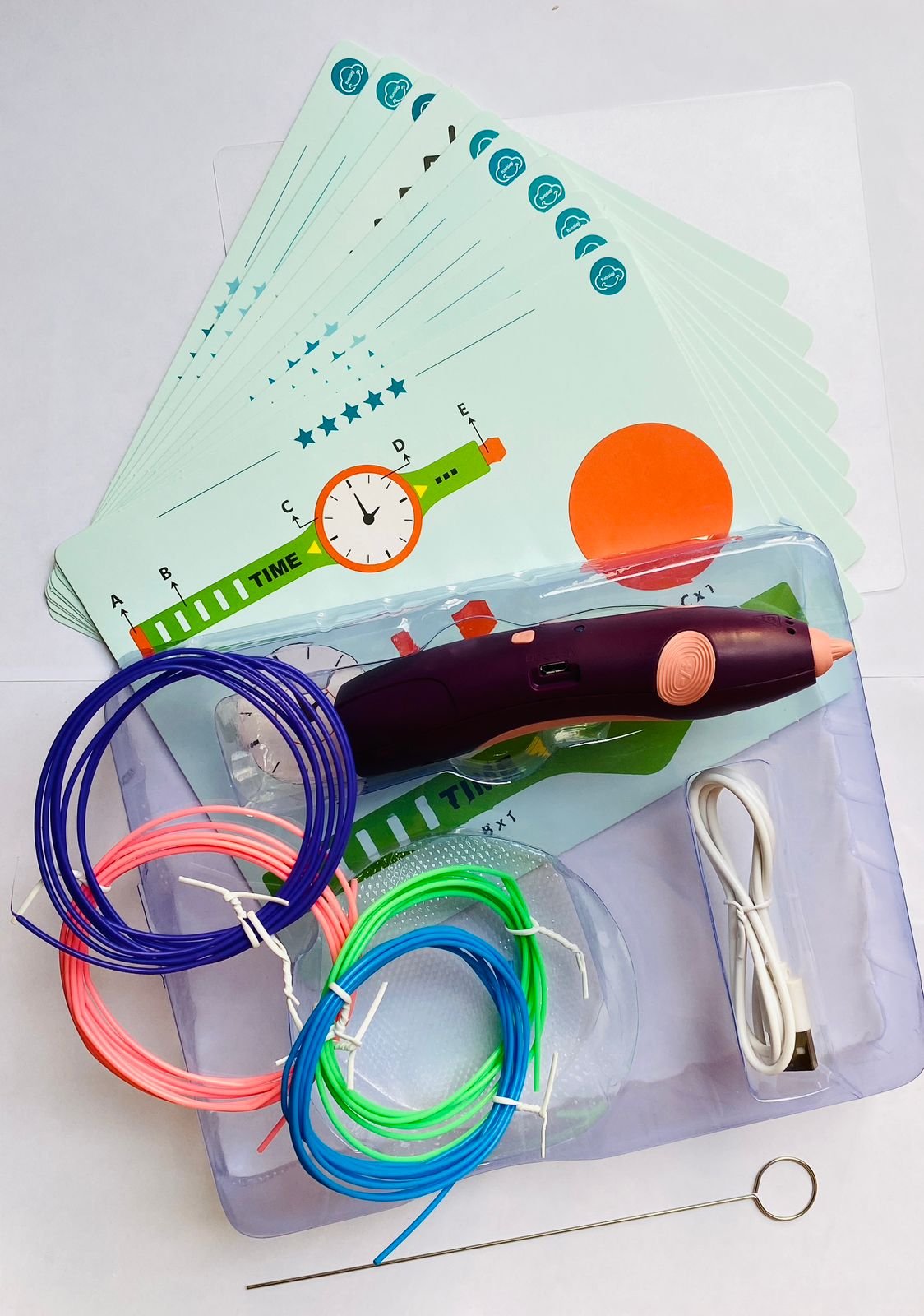 3D Pen For 3D Printing Drawing Pen Usb 3D Pen Plus With Safe... - Image 5