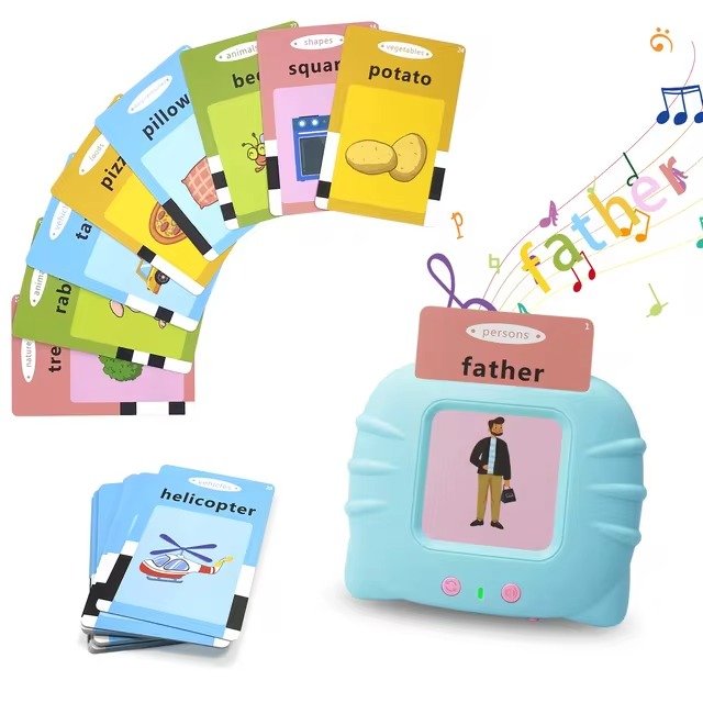 Talking Flash Cards Preschool Learning Toys Early Educational Toys... - Image 3