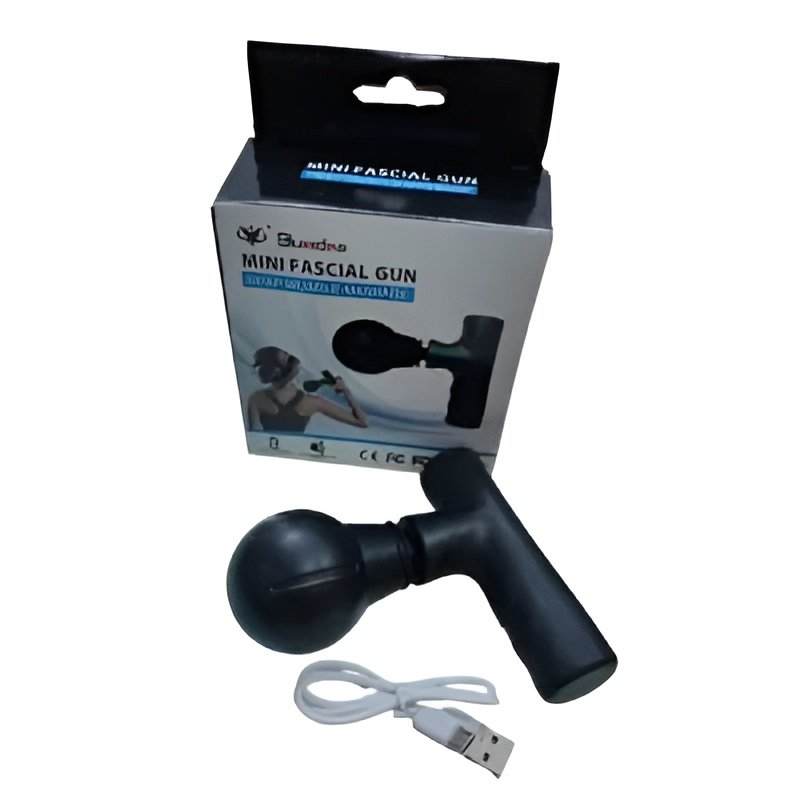 Blueide Mini Rechargeable Fascial Gun Deep Muscle Massager (Random... - Image 5