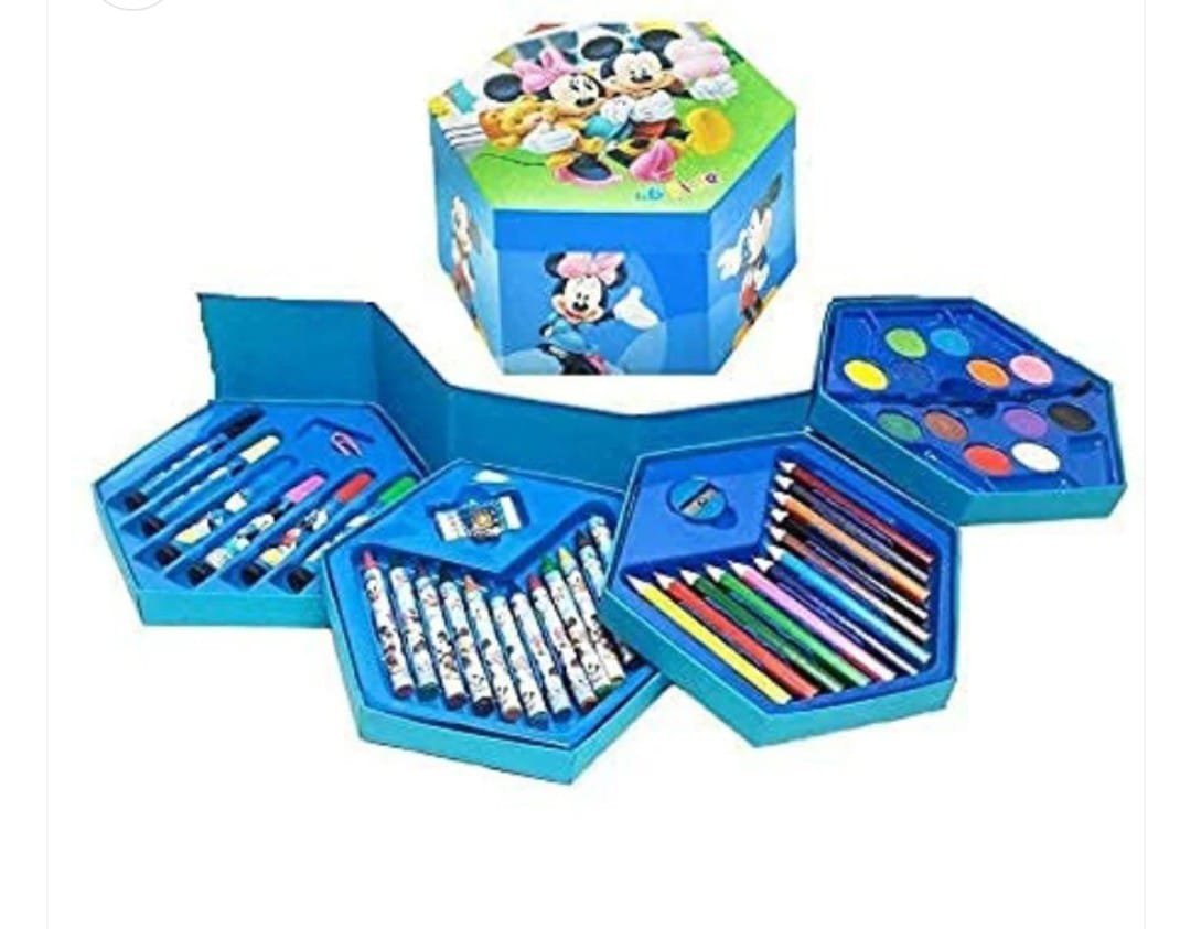46 Pcs Painting Colour Kit For Kids, Fun Disney/Cartoon Character... - Image 5