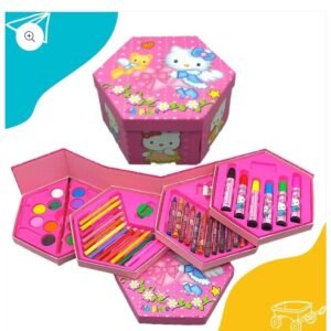 46 Pcs Painting Colour Kit For Kids, Fun Disney/Cartoon Character...