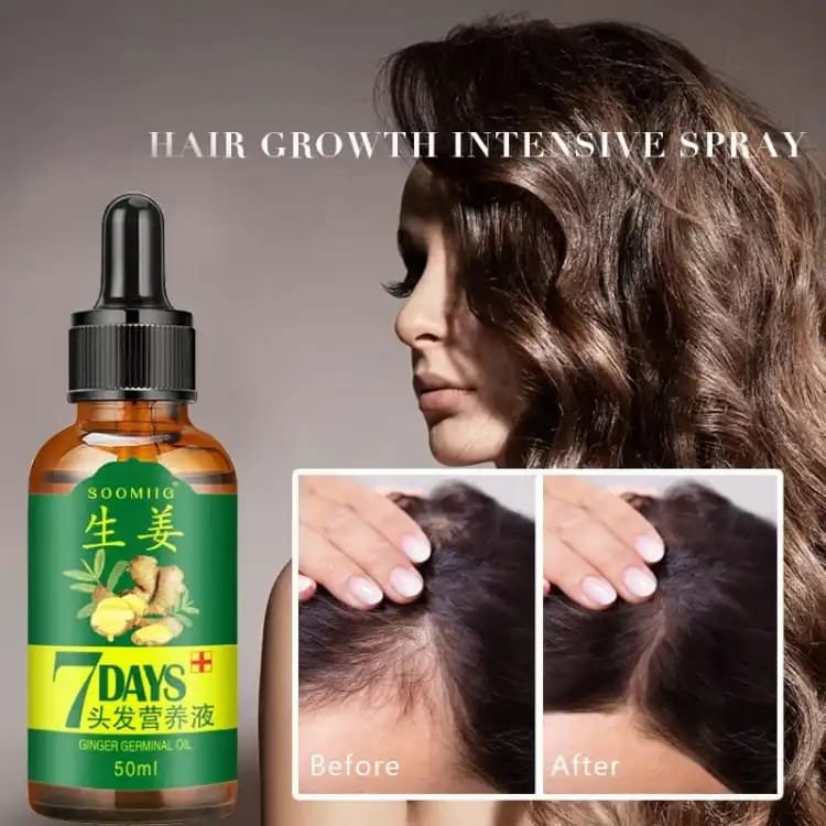 Original 7 Days Hair Growth Germinal Serum Oil (30Ml) - Image 3
