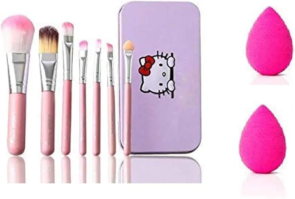 8 In 1 Makeup Brush Set &Amp; Blender Deal - Image 3