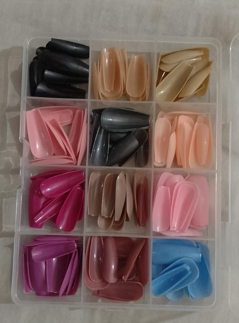 144 Pcs Nails Box Artificial Nails Pack - Image 2