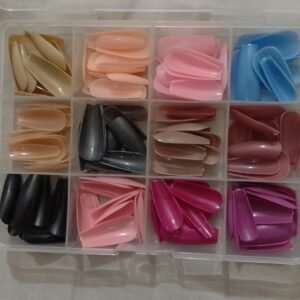 144 Pcs Nails Box Artificial Nails Pack