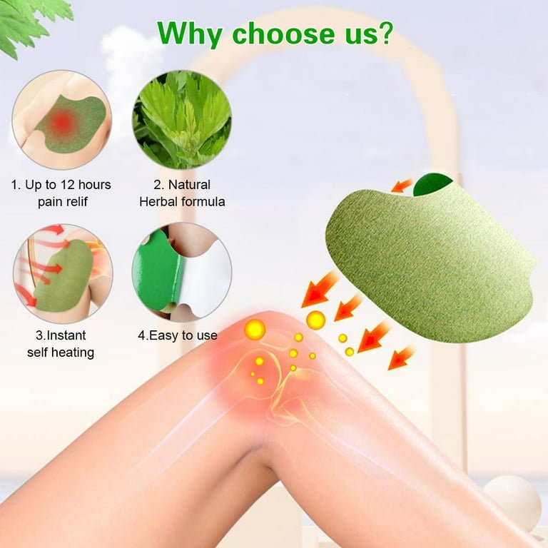 Pack Of 10 Knee Pain Relief Patch - Image 3