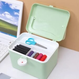 Empty Small First Aid Box High Quality Medicine Box (Random Color)
