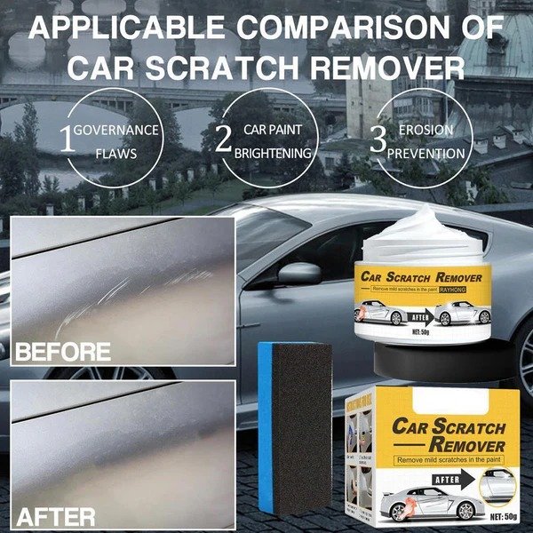 Scratch Repair Cream Efficient Cleaning Car Detailing Scratch... - Image 5