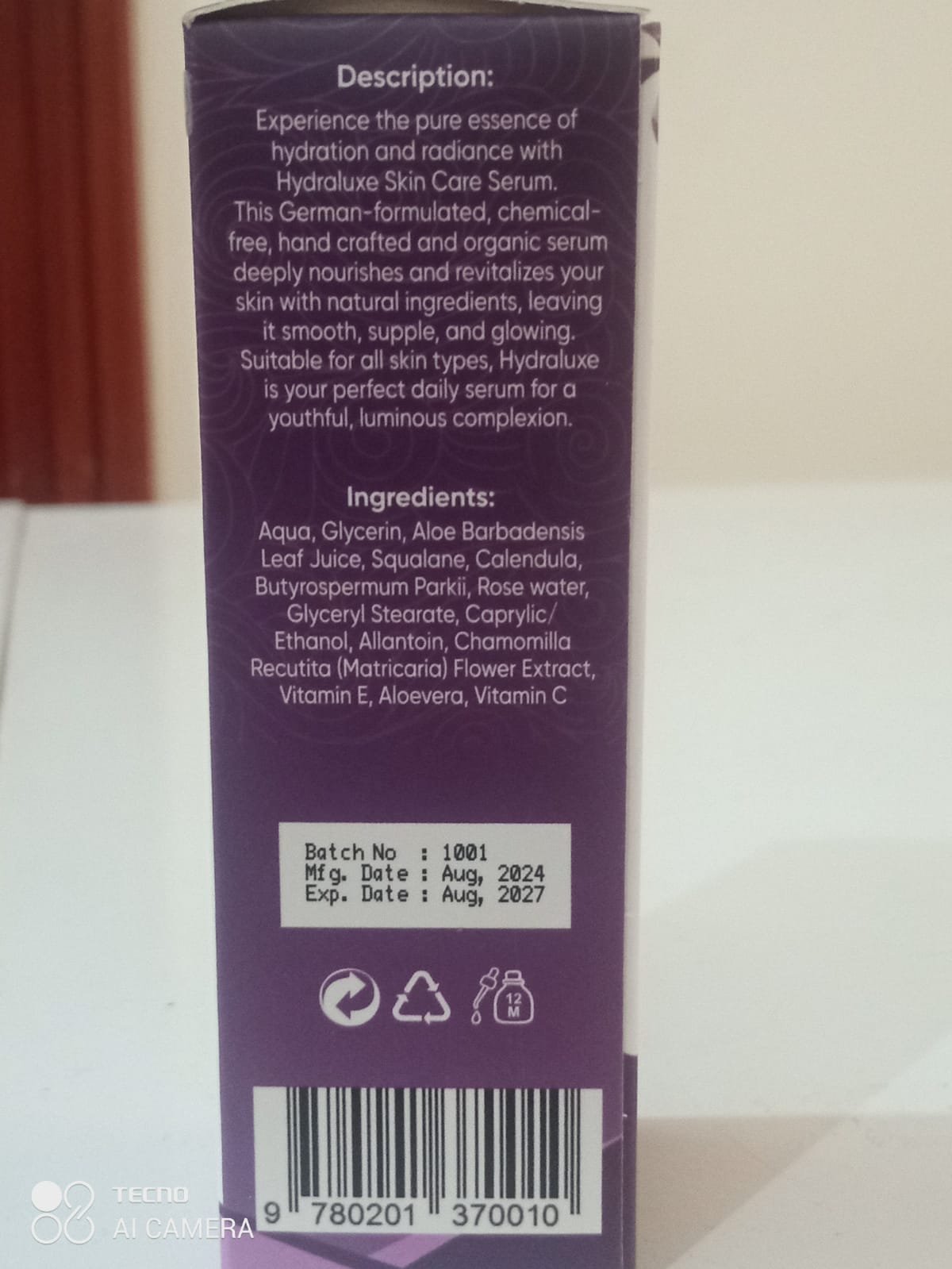 Kc Hydraluxe Skin Care Serum - Image 4