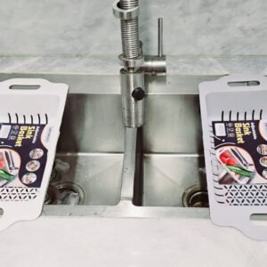 Kitchen Plastic Dish Drainer And Drying Rack Sink Basket For...