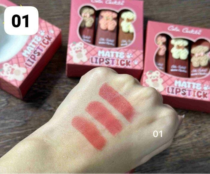 Pack Of 3 Color Castle Pigmented Lipsticks Pack - Image 5