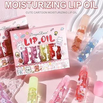 (Pack Of 3)Lip Oil For Winters Glossy Lips - Image 3