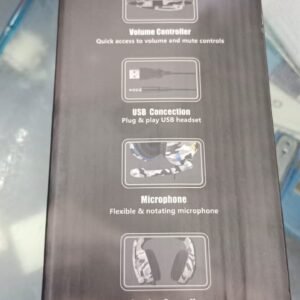 Gaming Headphone T176 Single Pin With Light