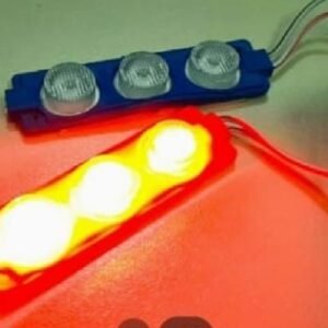 Red And Blue Flasher Light Universal Product For Car And Motorcycle