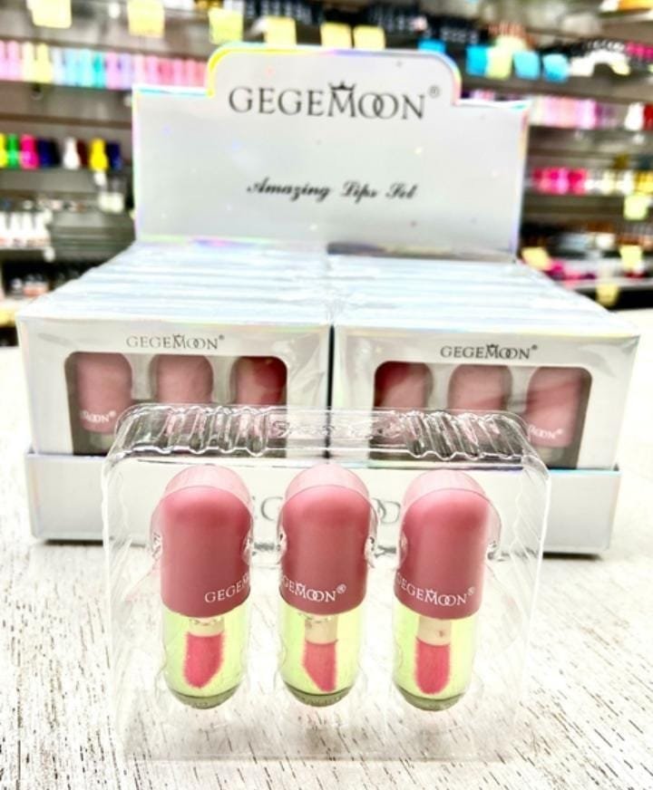(Pack Of 3 ) New Lip Gloss Capsule Lip Plumper Oil Shiny Clear Lip... - Image 3