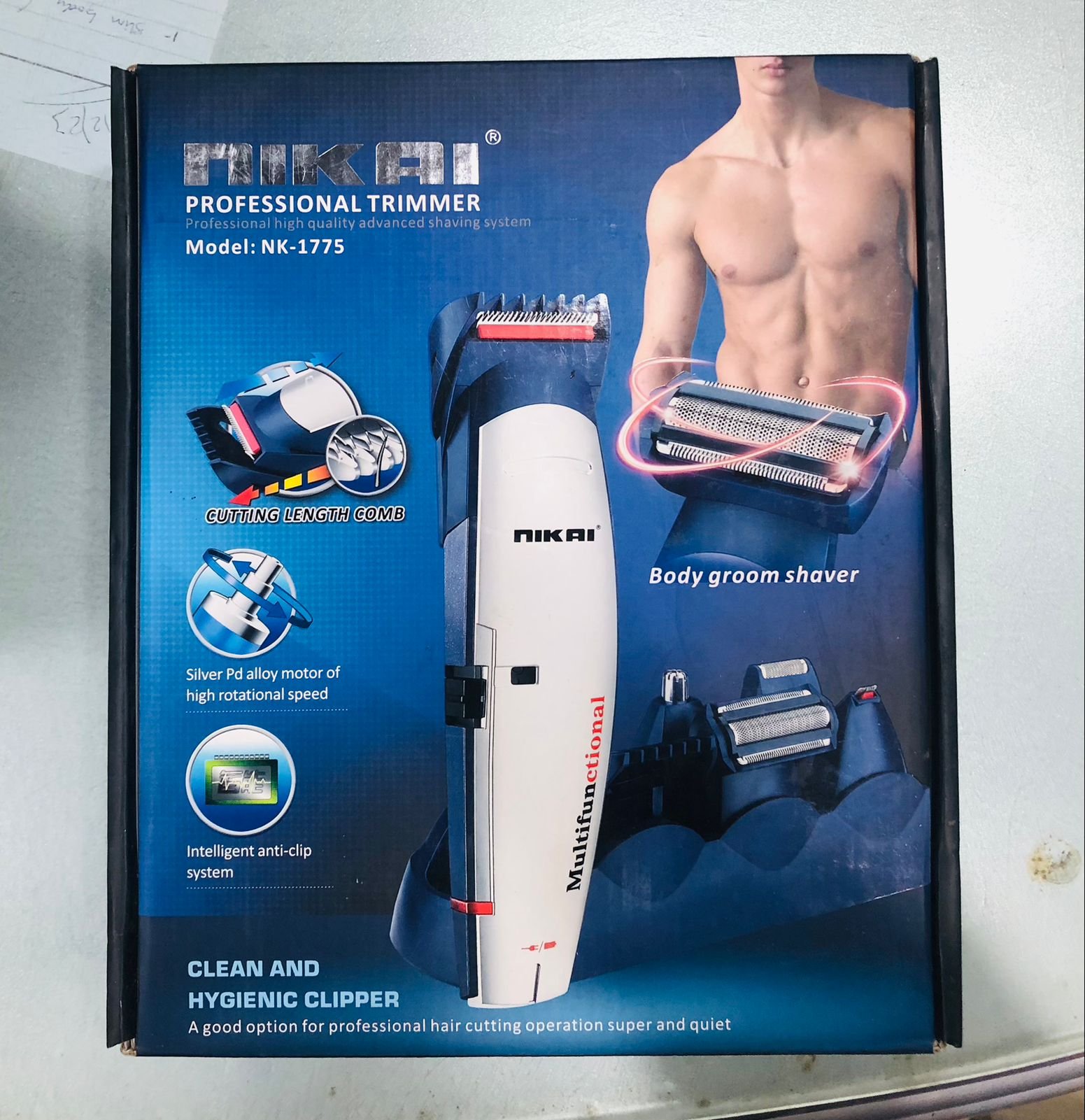 Nikai Professional Trimmer - Nk-1775 - Image 2