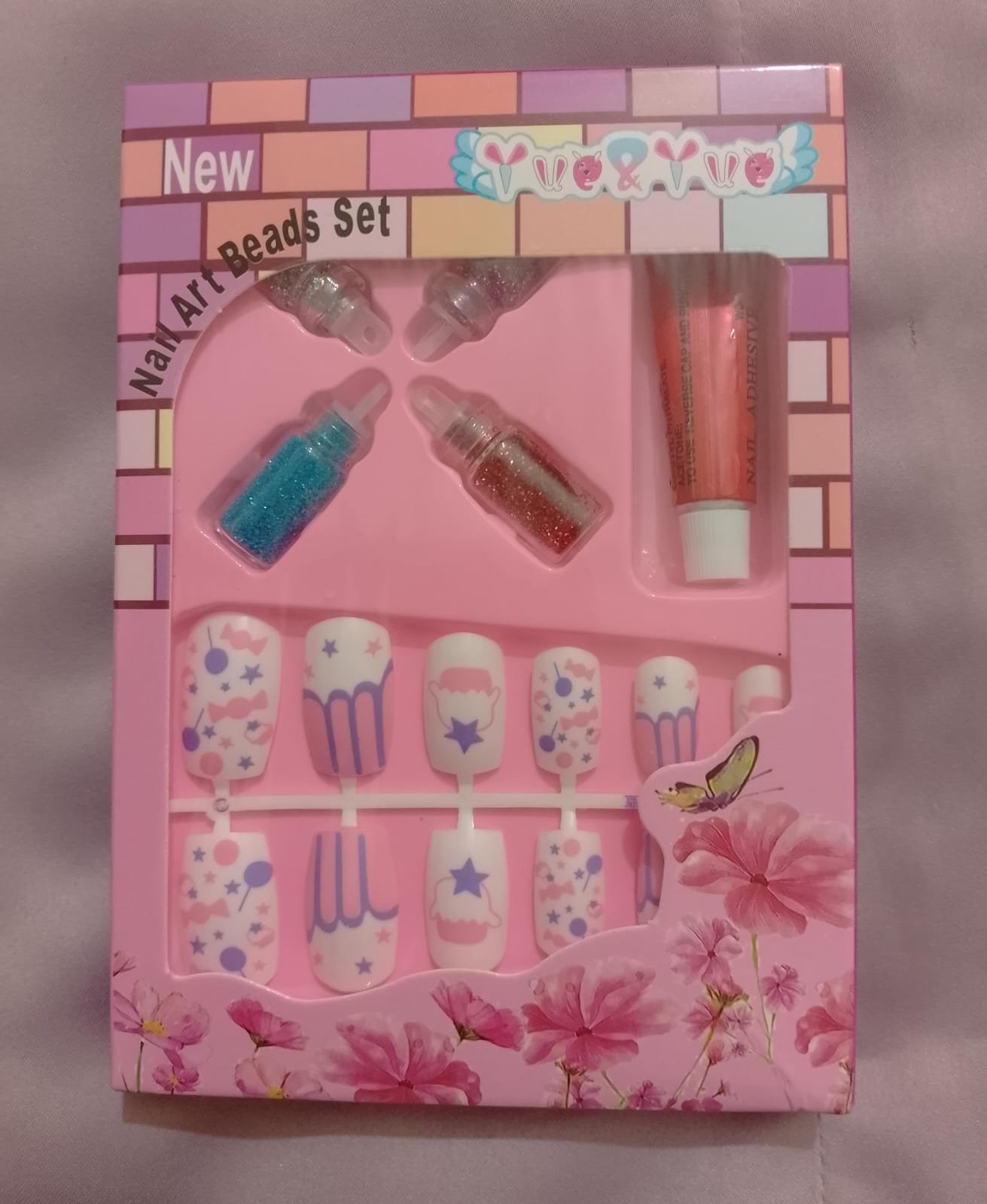 Kids Nail Art Set &Amp; Shimmer