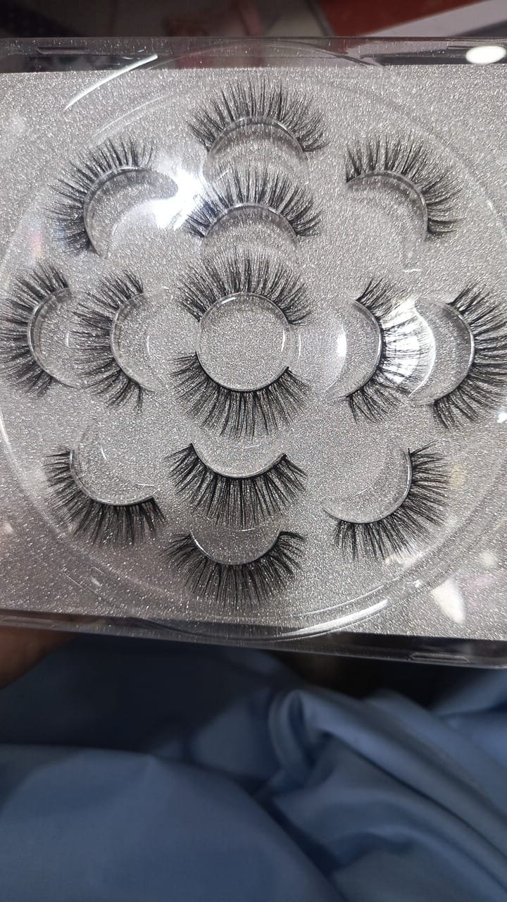 3D Eyelashes 7 Pcs Eyelashes For Beautiful Eyes - Image 4