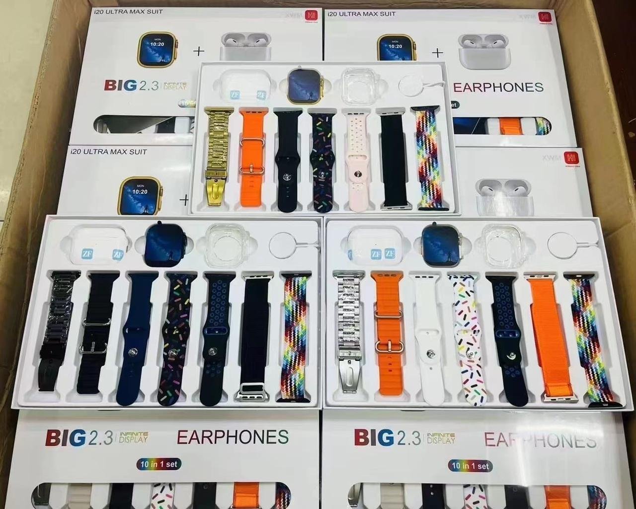I20 Ultra Max Suit Smartwatch 10-In-1 Box - Image 4