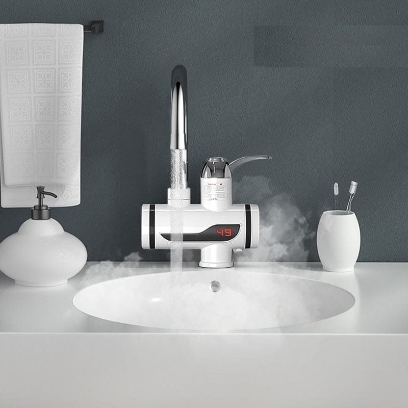 Electric Water Heating Faucet Tap For Kitchens And Bathrooms...