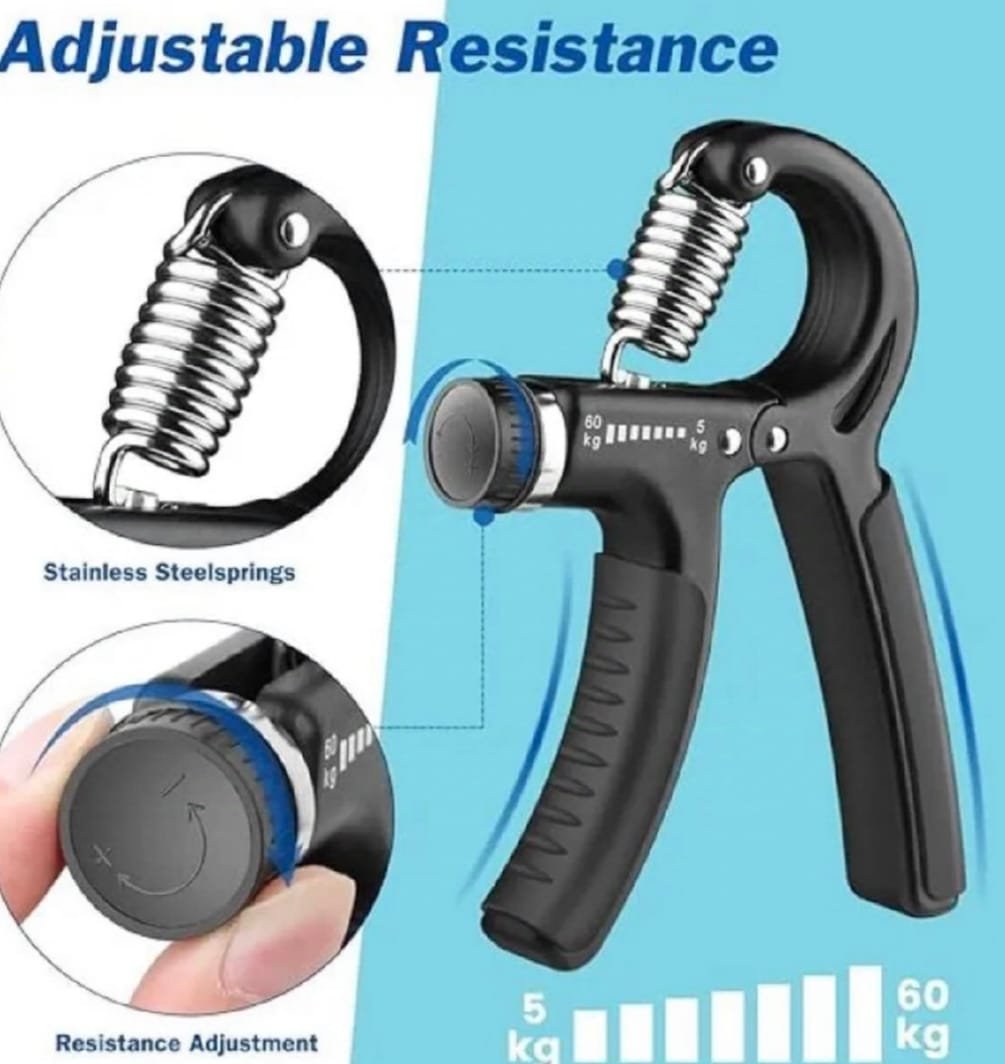 Hand Grip Strengthener Adjustable Resistance Wrist Strengthener... - Image 4