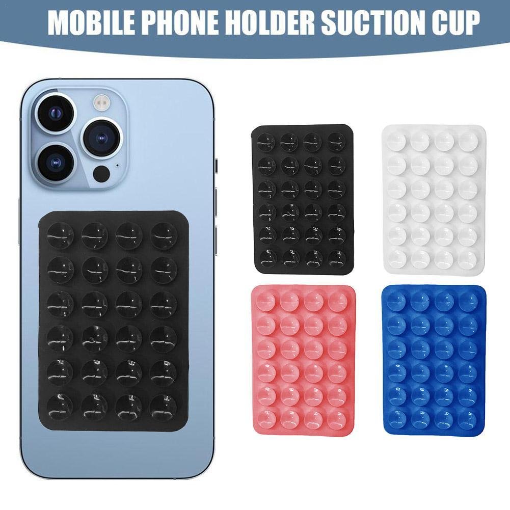 Mobile Phone Silicone Suction Cup Square Mobile Phone Single-Sided... - Image 5