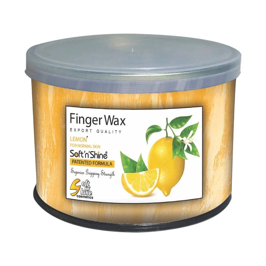 (Lemon) Soft N Shine  Finger Wax 225Gm