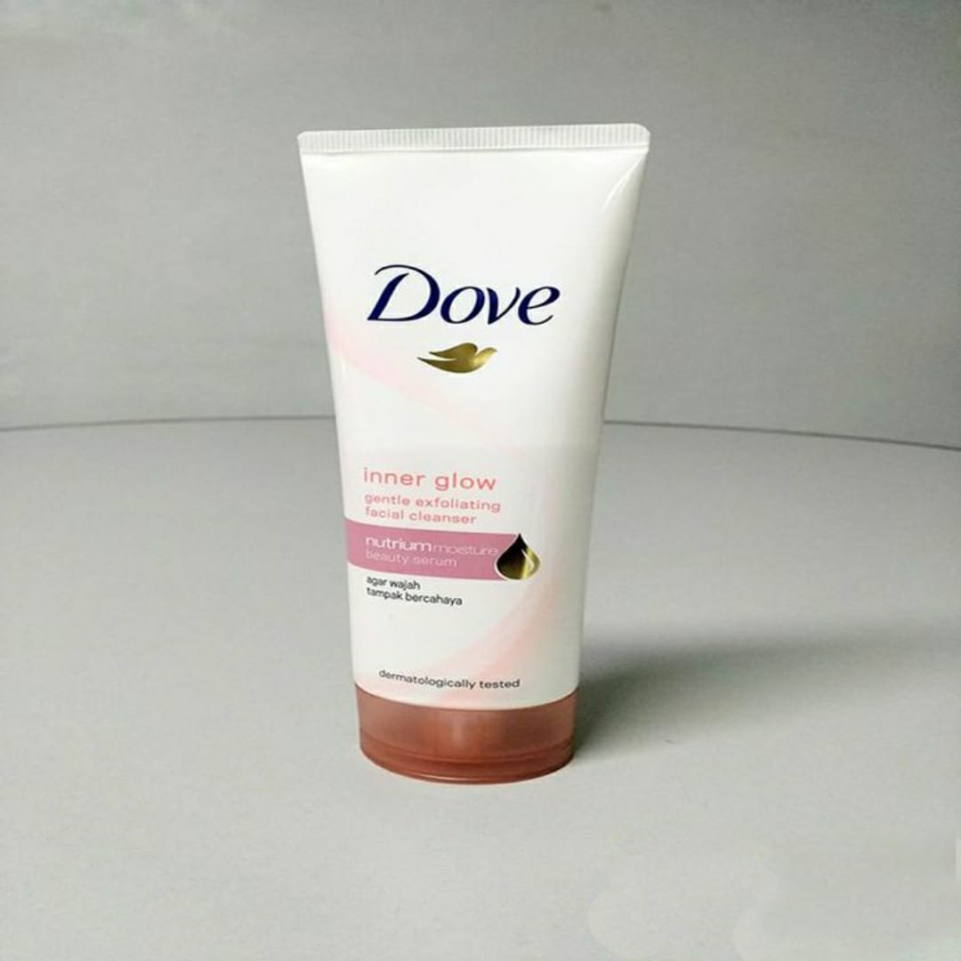 Dove Inner Glow Face Wash Gentle Exfoliating Facial Cleanser...