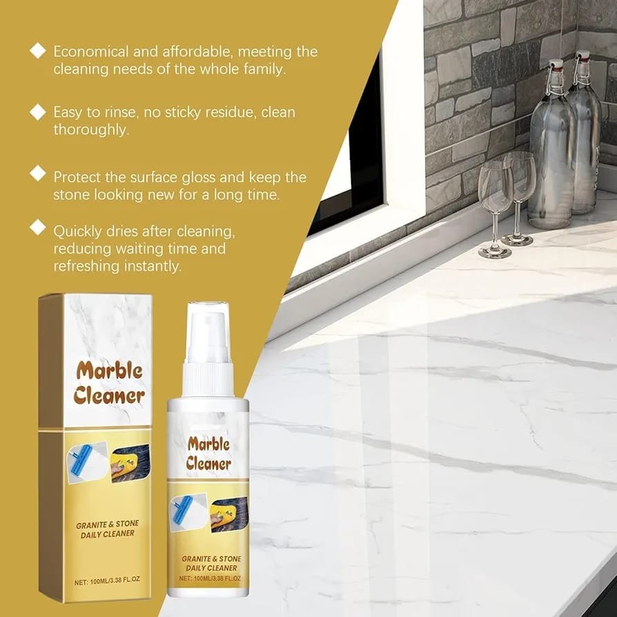 Marble &Amp; Tile Floor Cleaner For Shining Home, Kitchen,... - Image 4