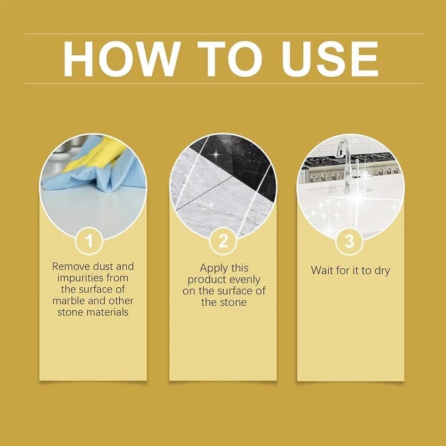 Marble &Amp; Tile Floor Cleaner For Shining Home, Kitchen,... - Image 3