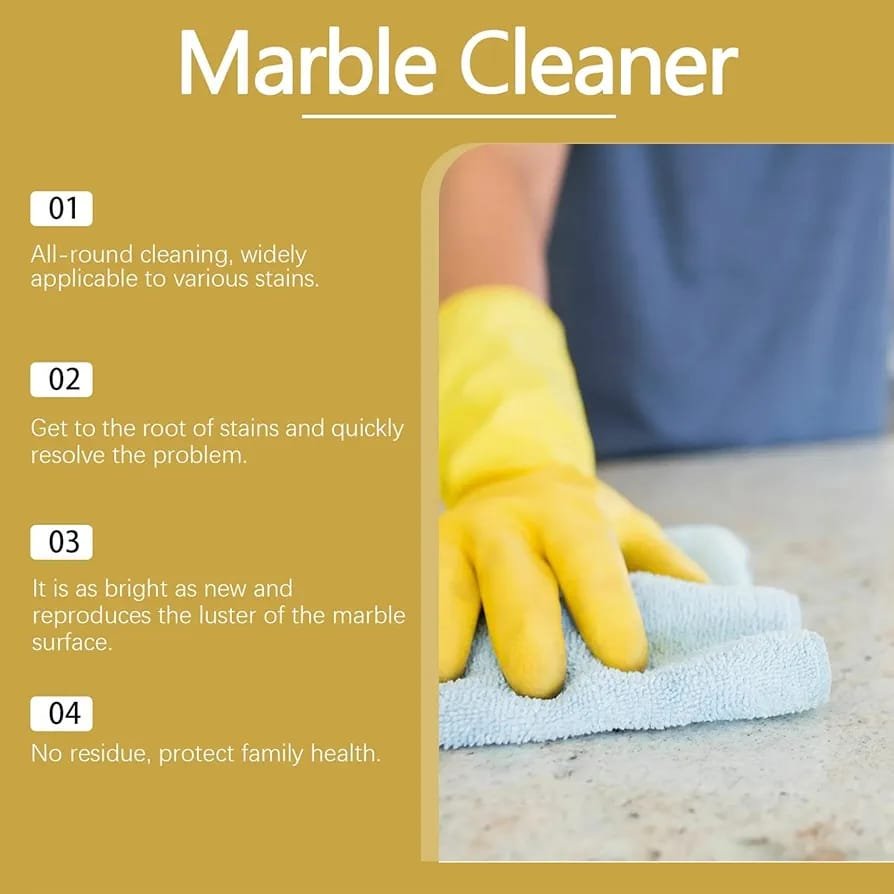 Marble &Amp; Tile Floor Cleaner For Shining Home, Kitchen,... - Image 5