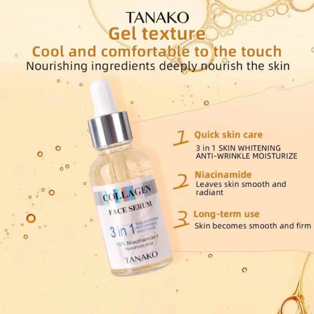 3 In 1 Korean Natural Oil Whitening &Amp; Anti Aging Serum 30Ml - Image 3