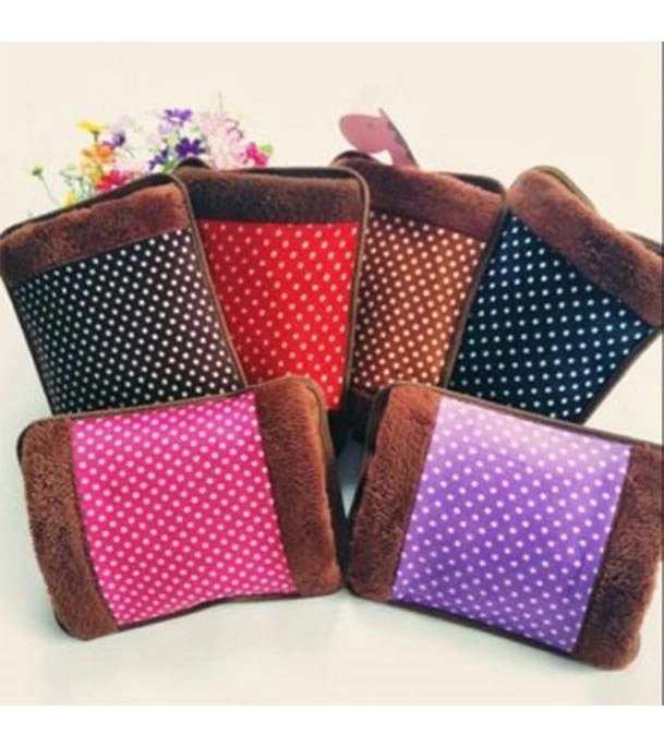 Electric Hot Water Bag Heat Pad (Heat Bag) For Pain Relief Velvet...