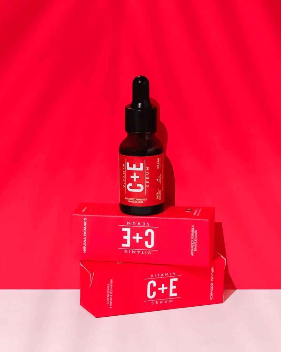 Nirvana Botanics- Vitamin C &Amp; E Serum 15Ml - Image 4